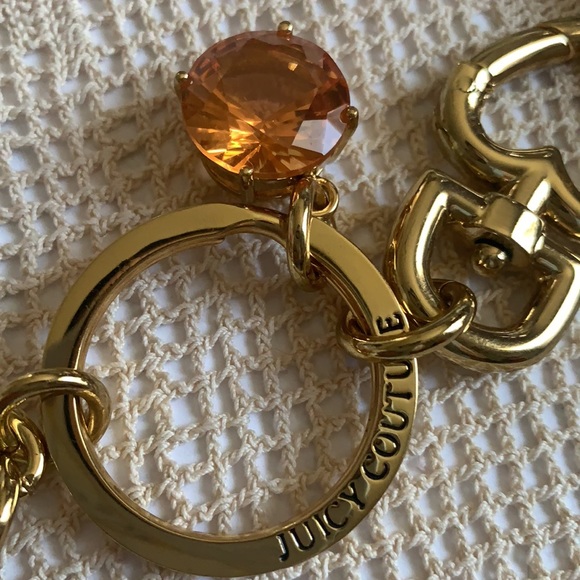 JUICY COUTURE  STATUE OF LIBERTY WORLD TRAVELER CHARMS KEY FOB KEYCHAIN RARE HTF - Picture 8 of 8